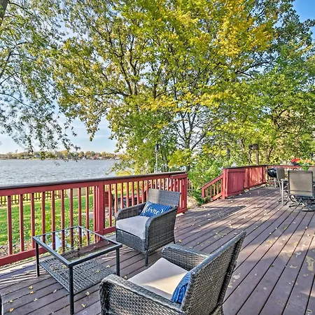 Lakefront Home With Game Room, Theater And Dock!